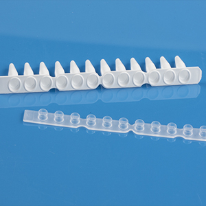 0.2 ml 12-Tube PCR Strips without Caps, high profile, clear